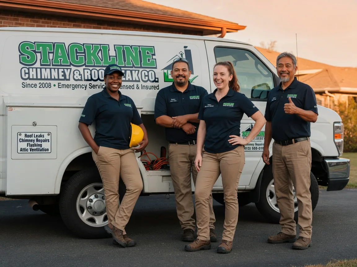 Chimney flashing repair company in Grosse Tete, LA